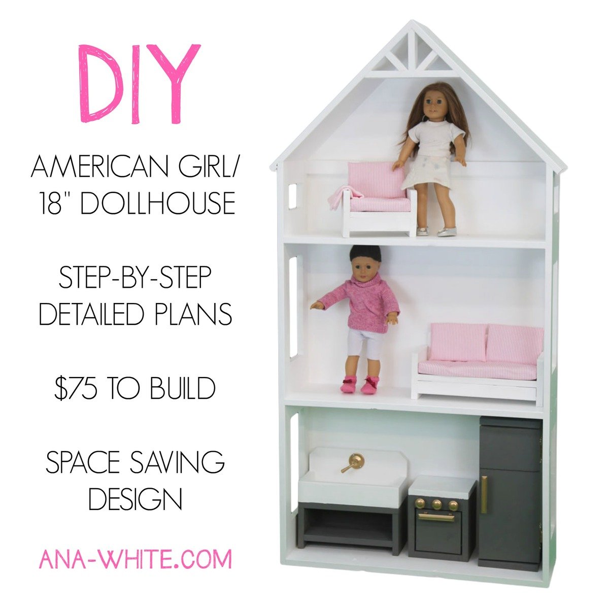 american girl doll playhouse